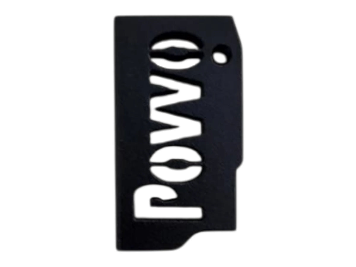 Kross Airsoft Design Hi-Capa trigger shoe, straight face with the Povvo cut-out, in black