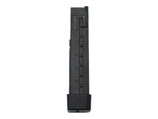 KWA TAC-9 48-round gas magazine in black, full side profile