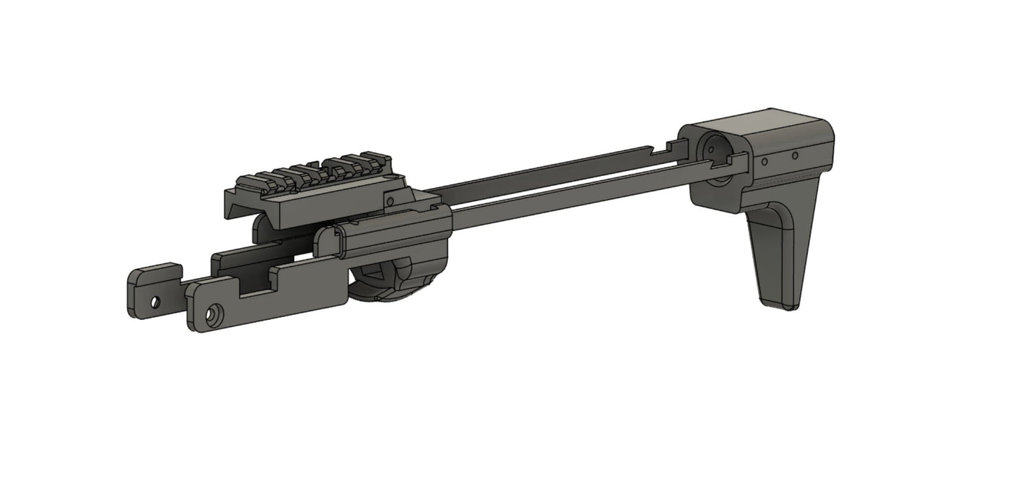 Kross Airsoft Design MK23 Pop Stock