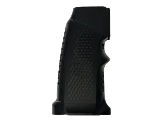 Monk Customs ESG straight grip for the Heretic Labs Article I in black with a stippled texture