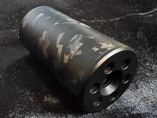 OG Carbon Mini Chode Suppressor — 85mm Forged Carbon | Tracer Compatible