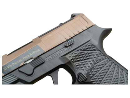 Para Bellum P320 4.7" Pro WC Custom GBB Pistol Black/Bronze