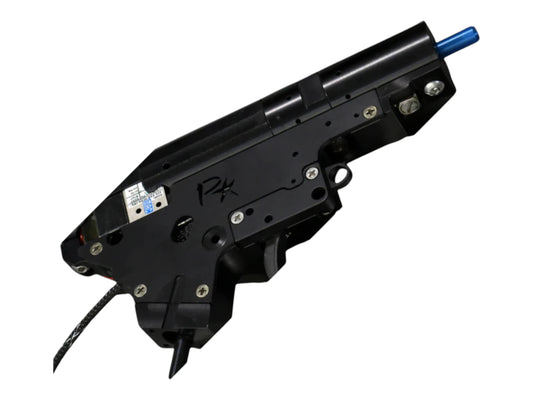 PolarStar Fusion Engine drop-in kit for the M249, assembled shell with air line fitted