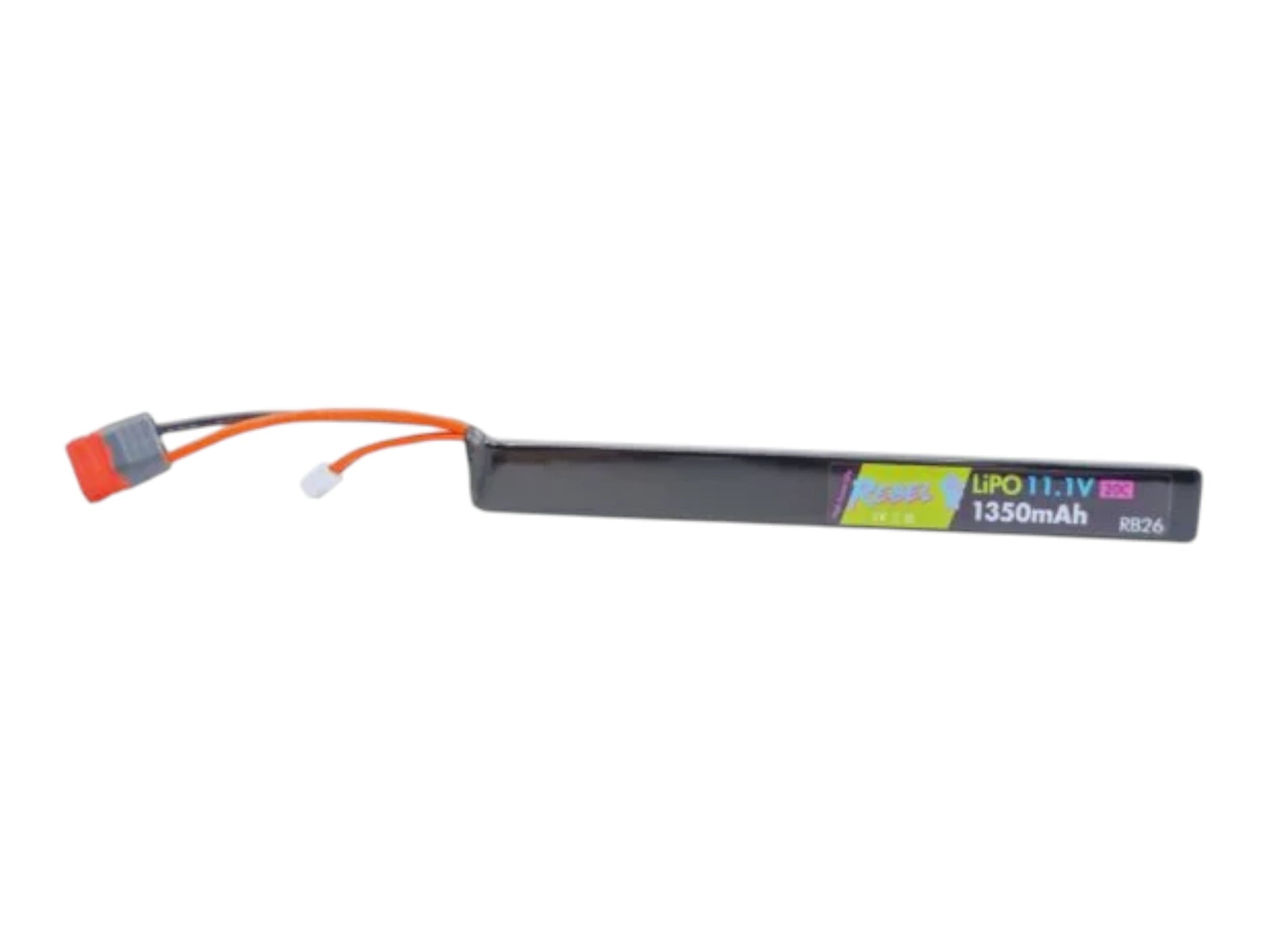 Rebel AK stick LiPo battery fitted under an AK receiver cover