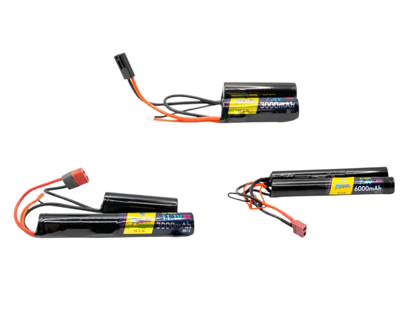 Rebel Li-Ion Nunchuck Battery - High Capacity Endurance