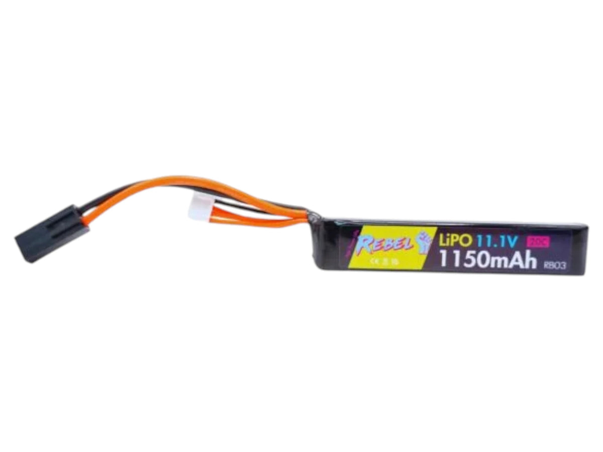 Rebel Stick LiPo Battery - 7.4V and 11.1V