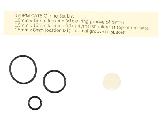 Wolverine Replacement O Ring Kit for Cat5 Regulator