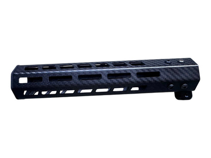 Strike Carbon 10" 3K Twill Carbon Hand Guard for Wolverine MTW & AR Platforms