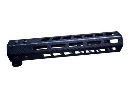 Strike Carbon 10" 3K Twill Carbon Hand Guard for Wolverine MTW & AR Platforms