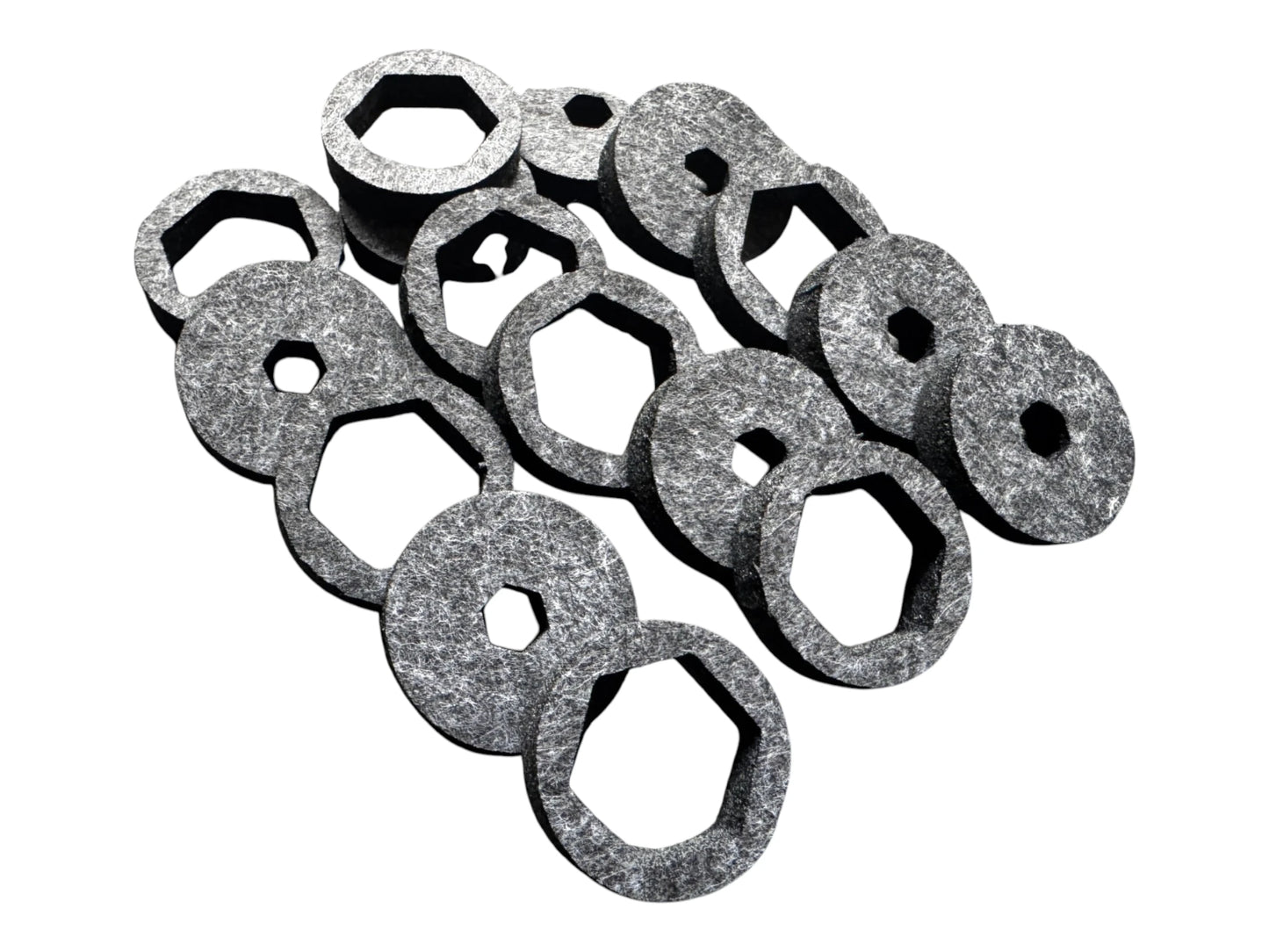 Strike Carbon 16x38mm x 8mm Modular Felt Baffle System