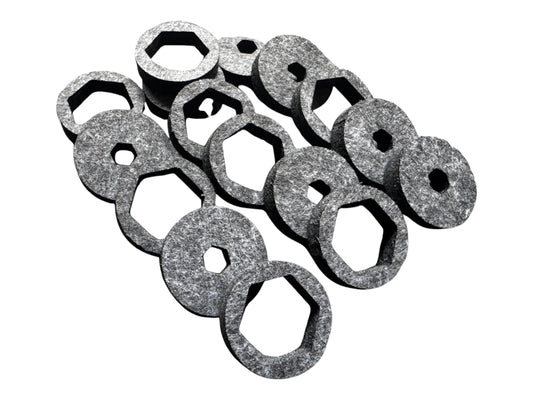 Strike Carbon 16x38mm x 8mm Modular Felt Baffle System