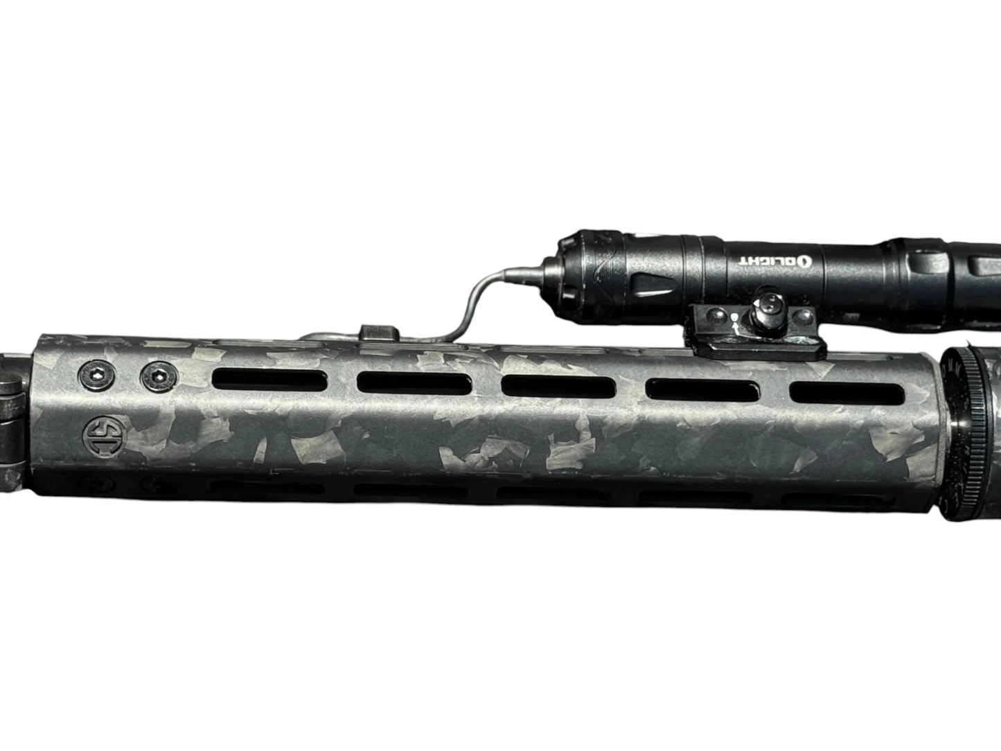 Strike Carbon 250mm Forged Carbon Slim Hand Guard