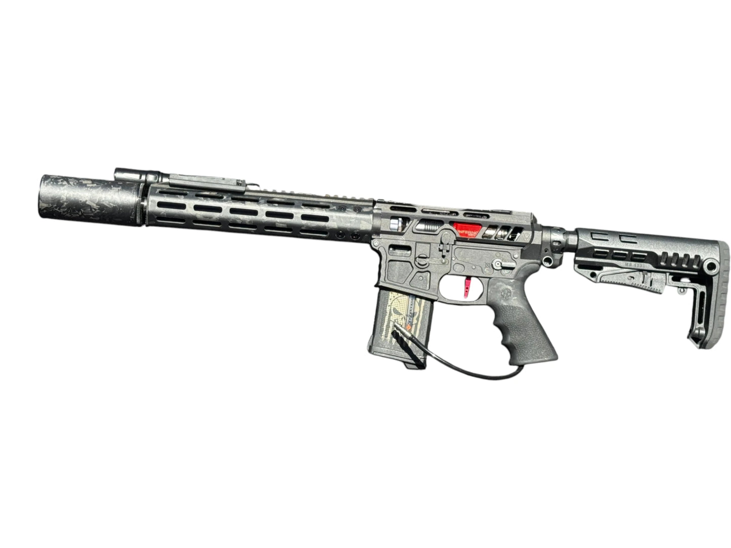 Strike Carbon 250mm Forged Carbon Slim Hand Guard