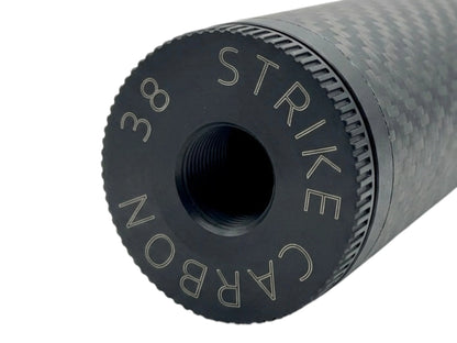 Strike Carbon 38mm 4" Airsoft Suppressor