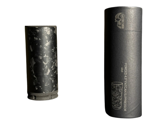 Strike Carbon 50mm 4.5" Fat Can Airsoft Suppressor