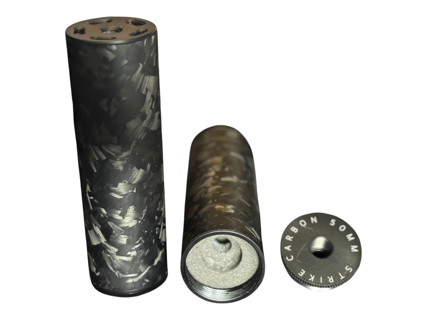 Strike Carbon FAT-CAN Airsoft Suppressor 6" x 50mm