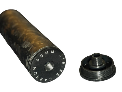 Strike Carbon FAT-CAN Airsoft Suppressor 6" x 50mm