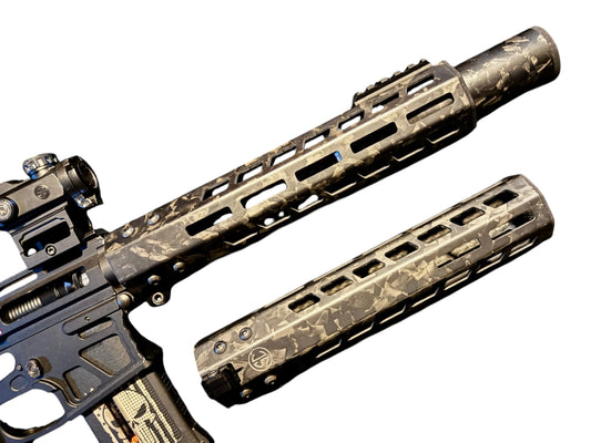 Strike Carbon Forged Carbon Fibre 10" Hand Guard for Wolverine MTW & AR Platforms