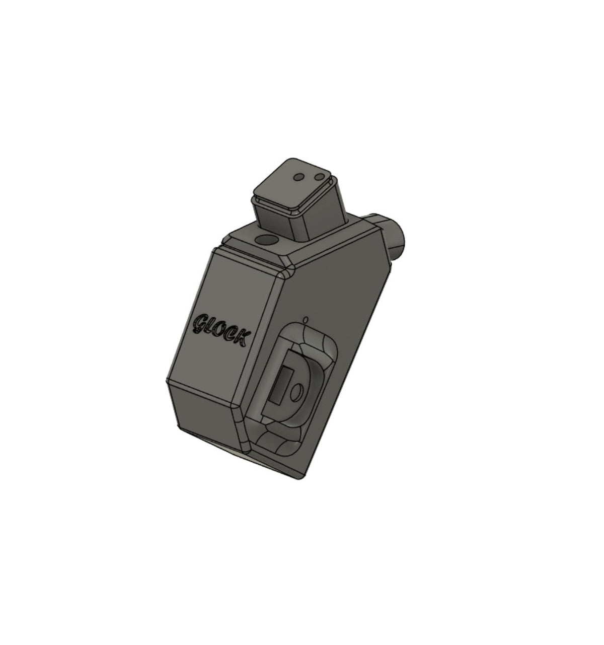 Kross Airsoft Design Glock / AAP-01 Angled HPA Adapter