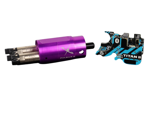 GATE PULSAR D dual solenoid closed bolt HPA engine with TITAN II Bluetooth