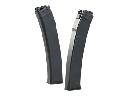 Two VFC PP-19-01 Vityaz gas magazines shown from both sides