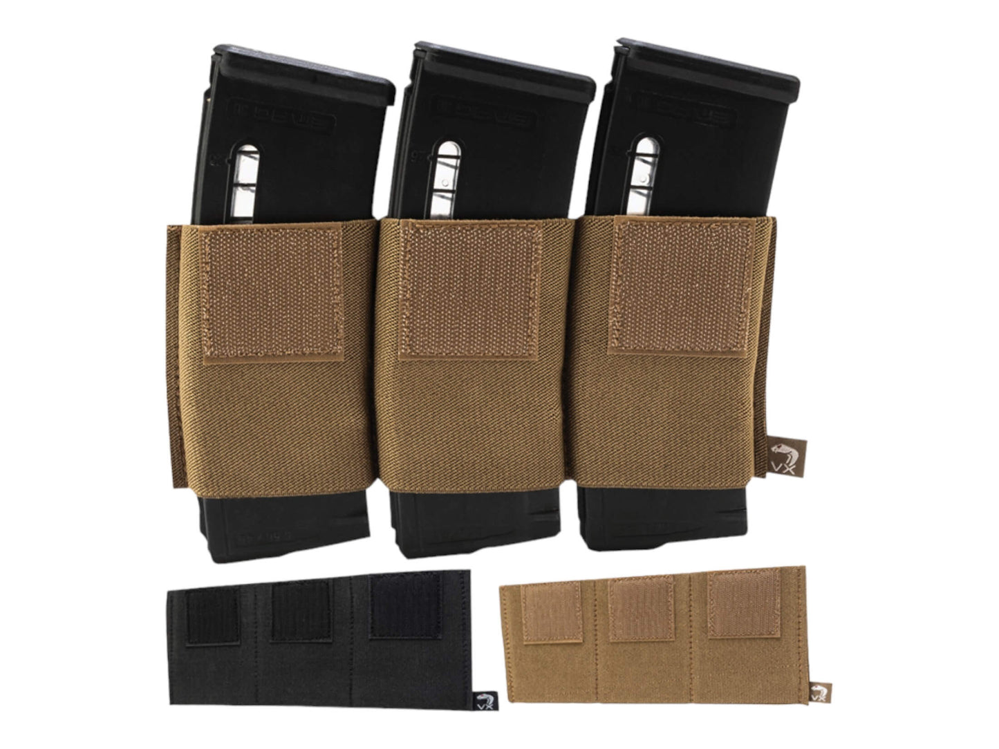 VX Triple Rifle Mag Sleeve Black