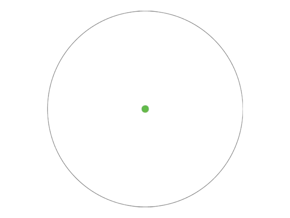 Vortex Crossfire II Solar Green Dot — 2 MOA