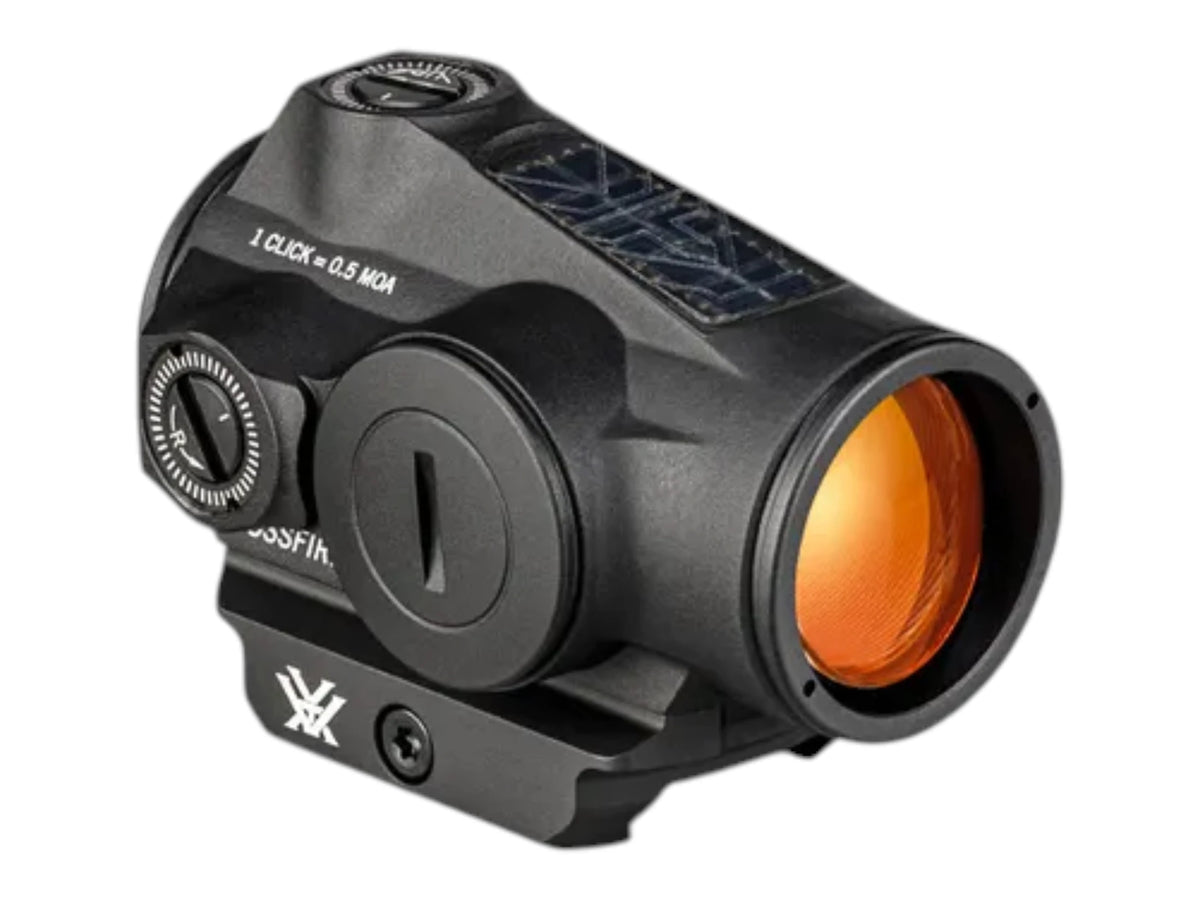 Vortex Crossfire II Solar Red Dot — 2 MOA, Black or Tan
