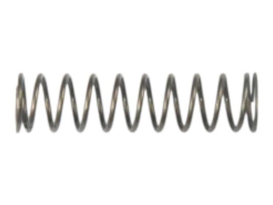 Wolverine MTW AK hop spring, a single steel coil spring photographed on white