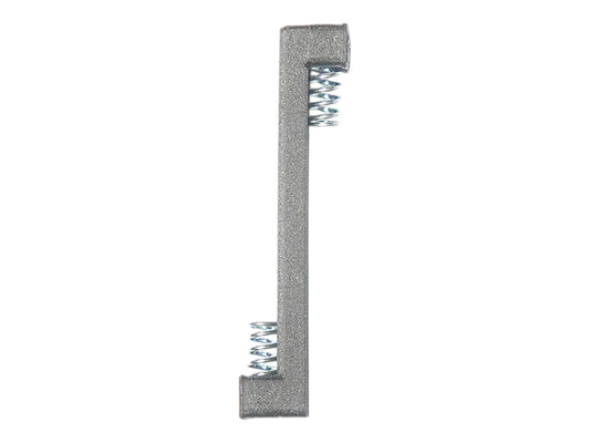 Wolverine MTW battery grip bracket with the two CR123 retention springs fitted into each end of the channel