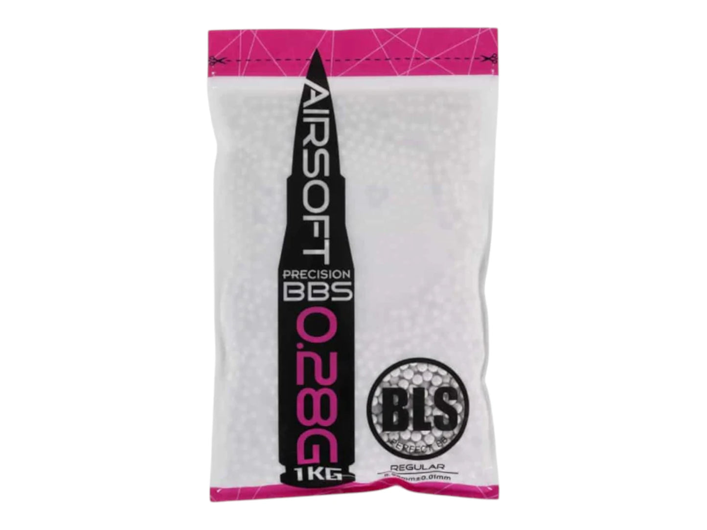 BLS Precision BBs — White (Standard Weights, Non-Bio)