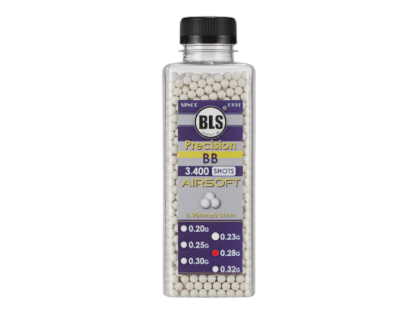 BLS Precision BBs — White (Standard Weights, Non-Bio)