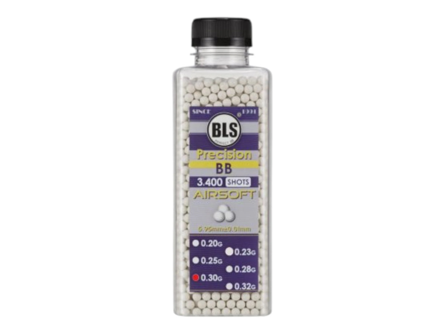 BLS Precision BBs — White (Standard Weights, Non-Bio)