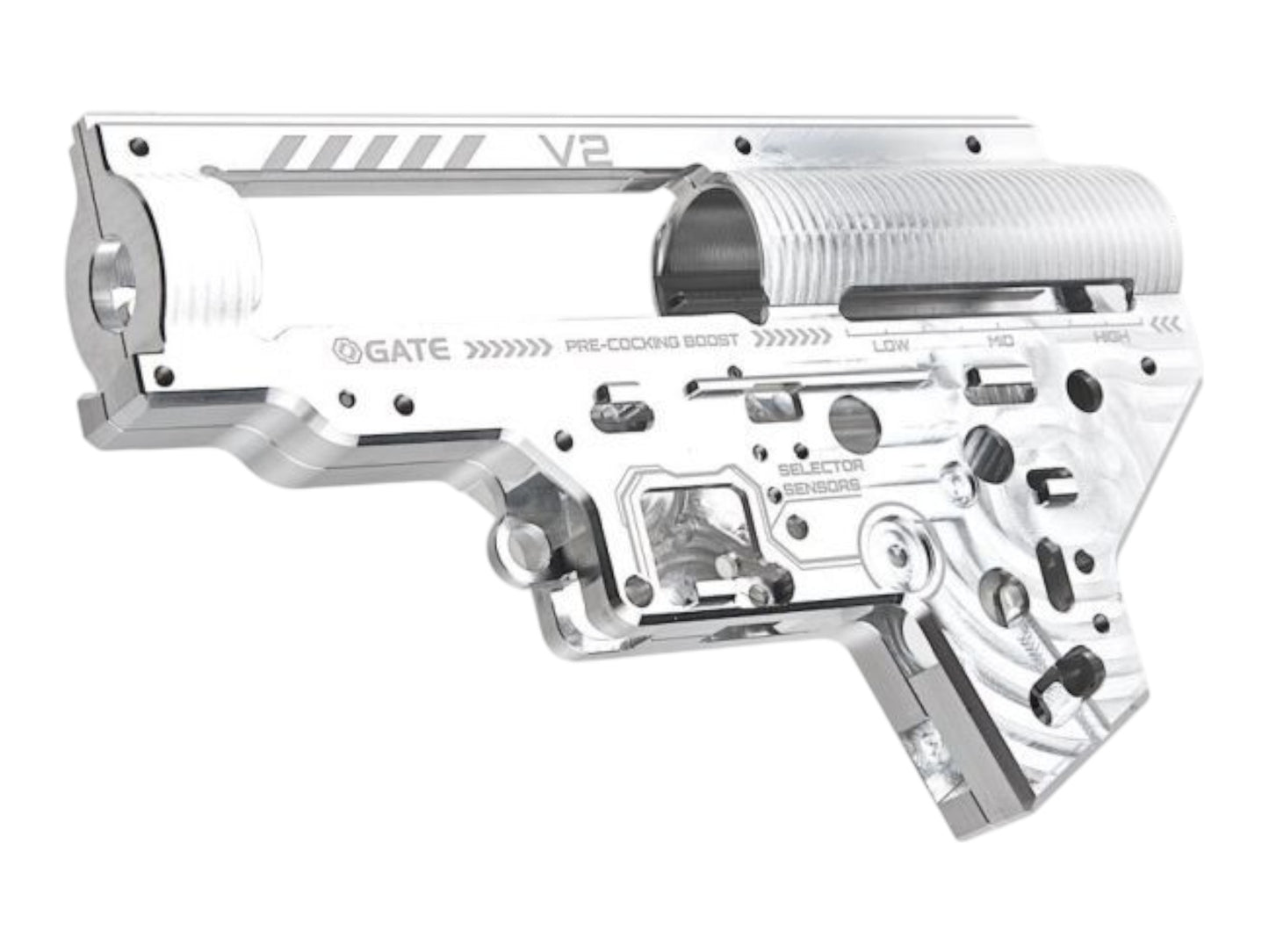 Gate EON V2 Gearbox - Silver