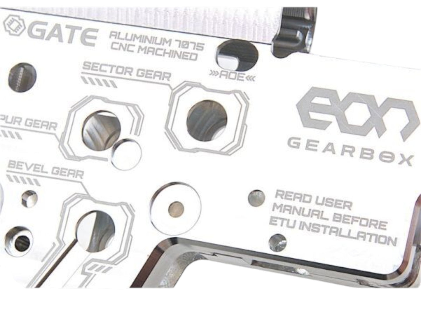 Gate EON V2 Gearbox - Silver