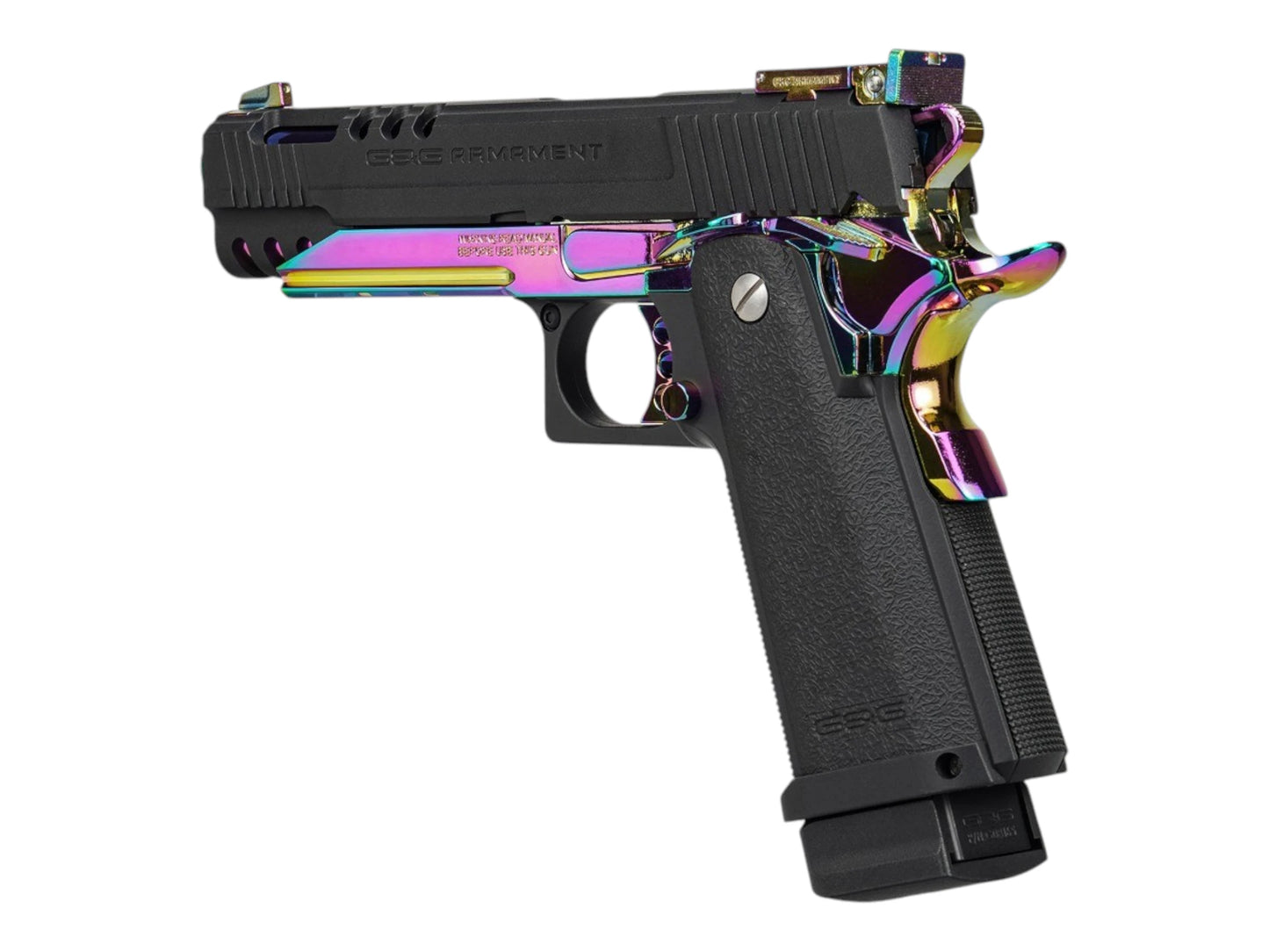 G&G GPM1911 CP GBB Pistol — Rainbow Edition