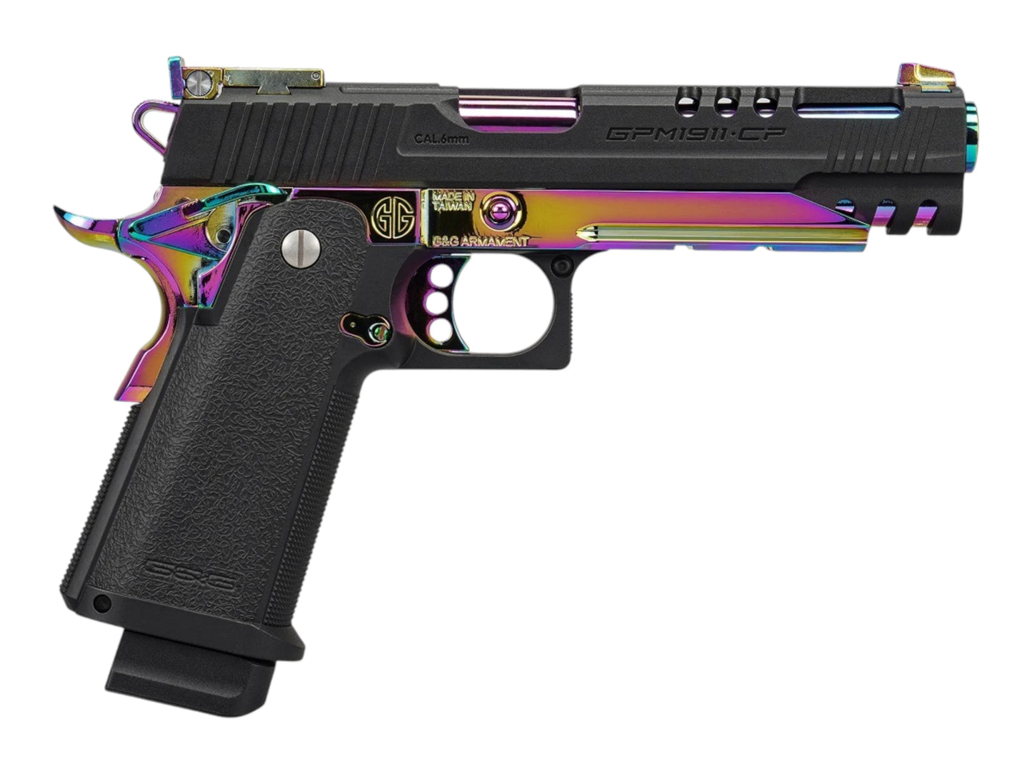 G&G GPM1911 CP GBB Pistol — Rainbow Edition