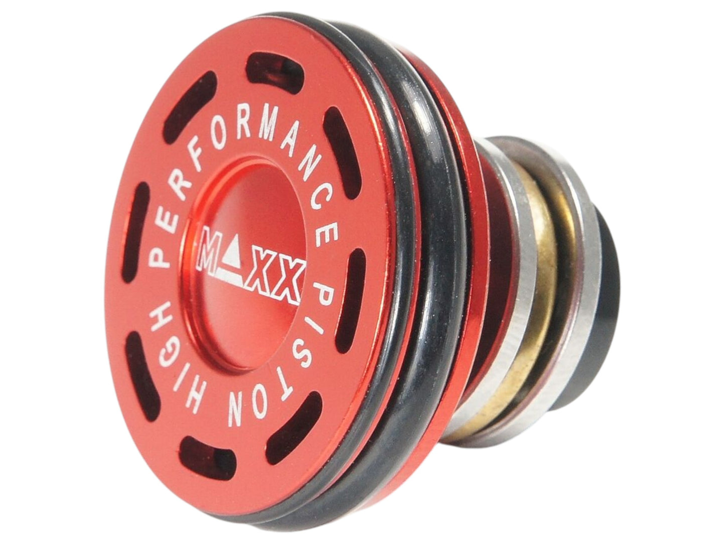 Maxx CNC Aluminum Double O-Ring Ball Bearing AEG Piston Head
