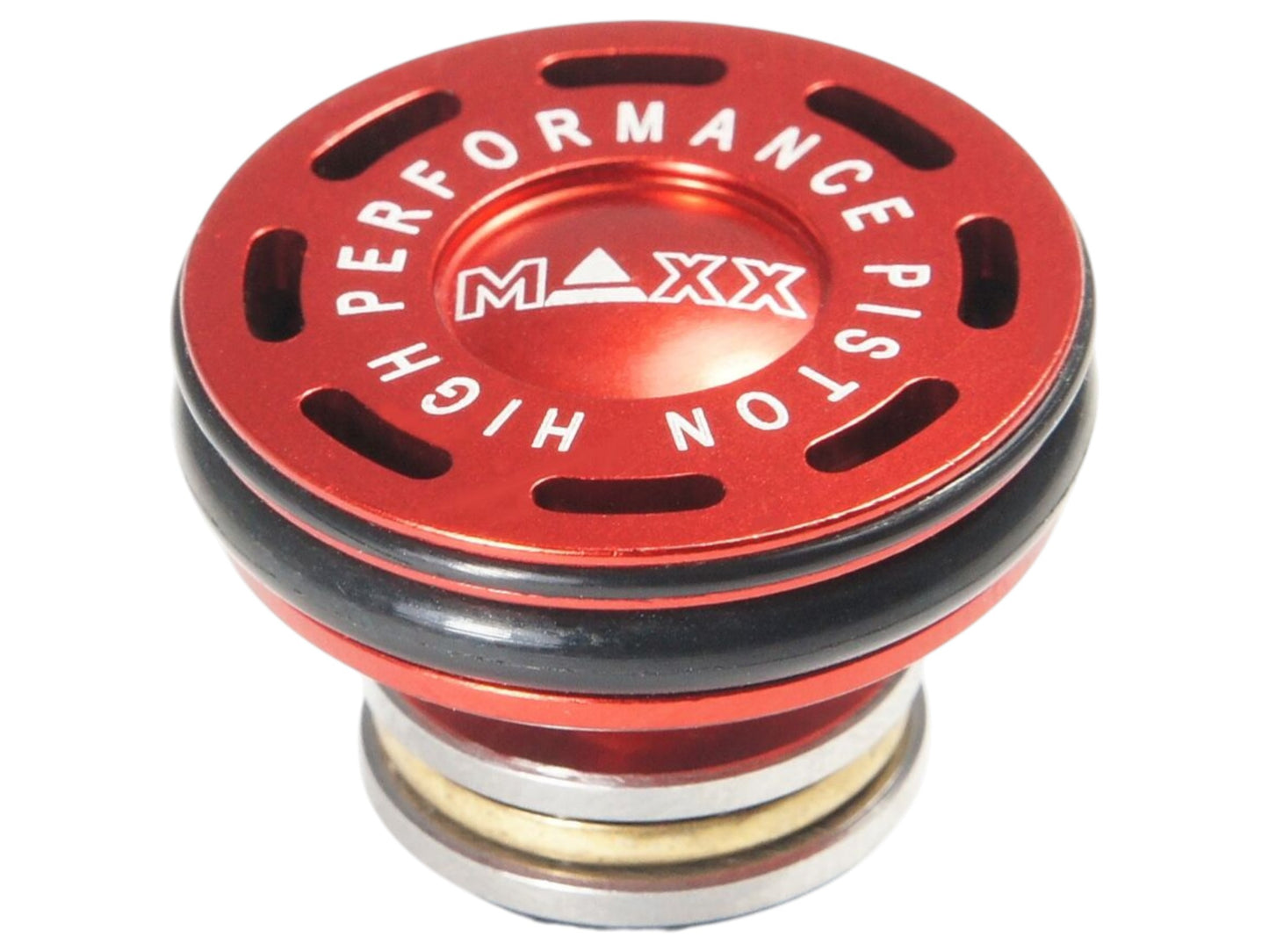 Maxx CNC Aluminum Double O-Ring Ball Bearing AEG Piston Head
