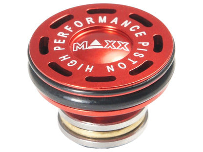 Maxx CNC Aluminum Double O-Ring Ball Bearing AEG Piston Head
