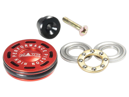 Maxx CNC Aluminum Double O-Ring Ball Bearing AEG Piston Head