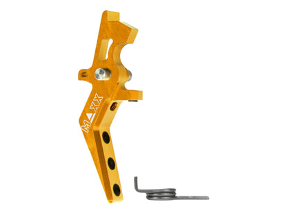 MAXX Model CNC 1 Screw Aluminium Advanced Trigger (Style A) (Dark Earth)