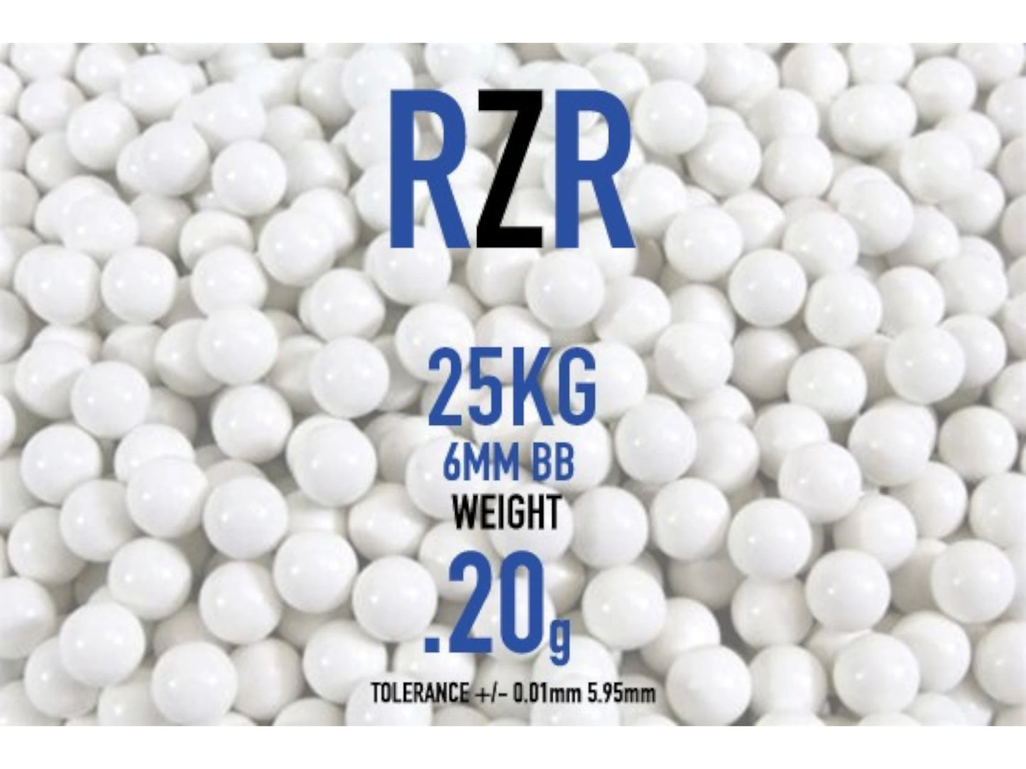 RZR Bulk Airsoft BBs — 10kg & 25kg Sacks