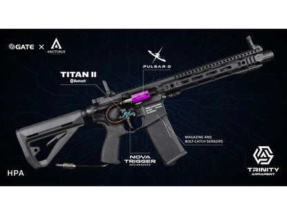 Trinity Armament Alpha SBR 7.9" HPA with TITAN II Bluetooth (GATE x Arcturus)