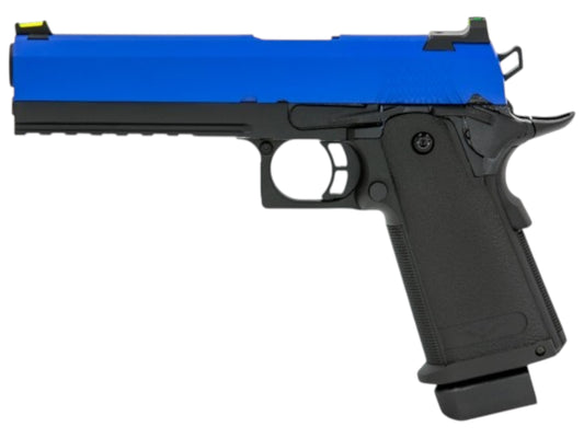 Hi-Capa 5.1 GBB Pistol (Dual Tone) - Blue/Black