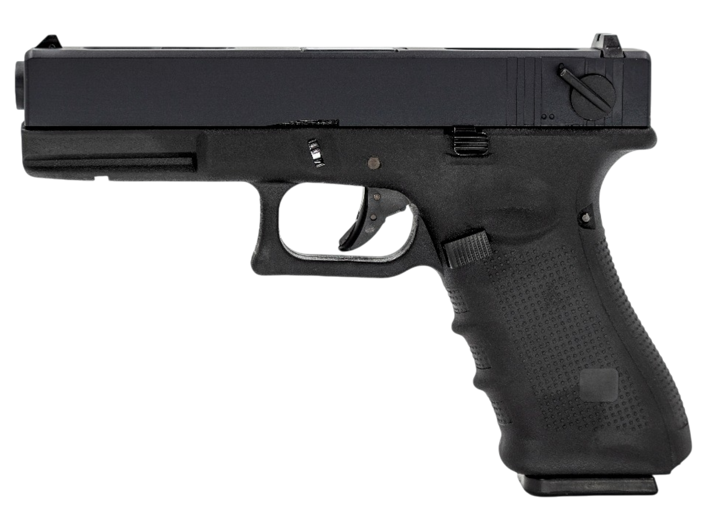 Raven EU18 Airsoft Pistol Black Full Auto GBB