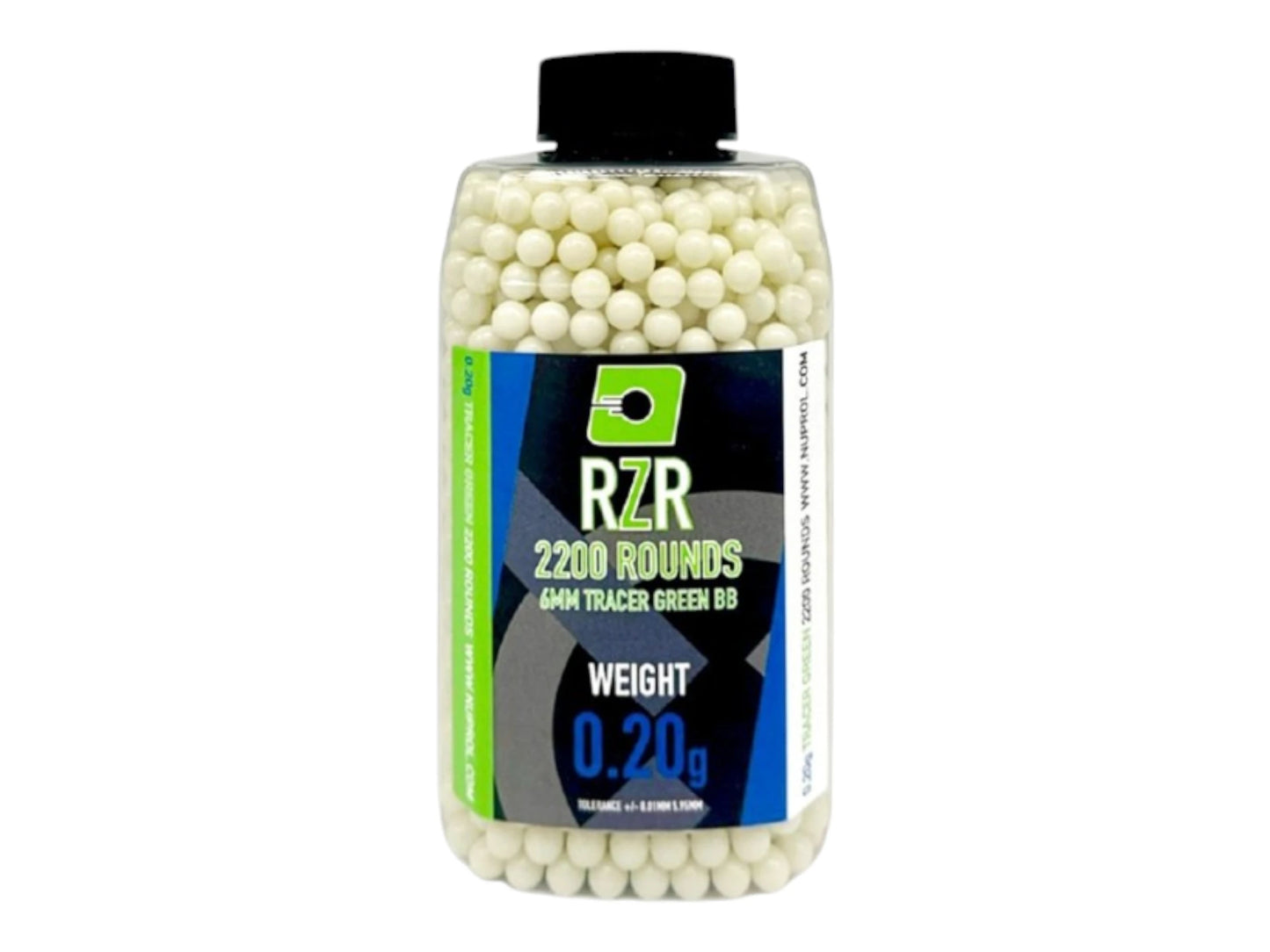 RZR Tracer Airsoft BBs — Standard