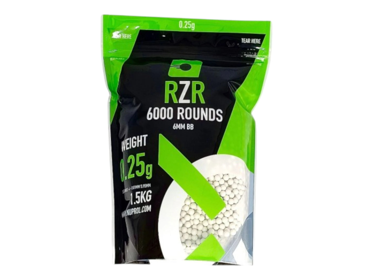 RZR Airsoft BBs — Standard