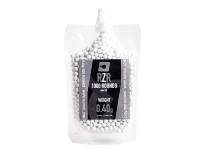 RZR Heavy Airsoft BBs — 0.40g / 0.43g / 0.45g