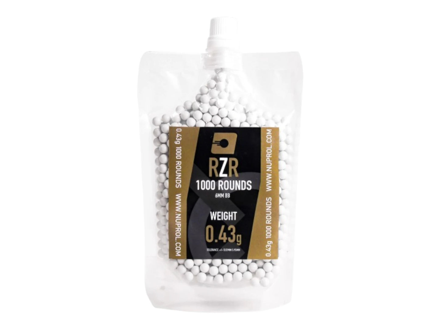 RZR Heavy Airsoft BBs — 0.40g / 0.43g / 0.45g